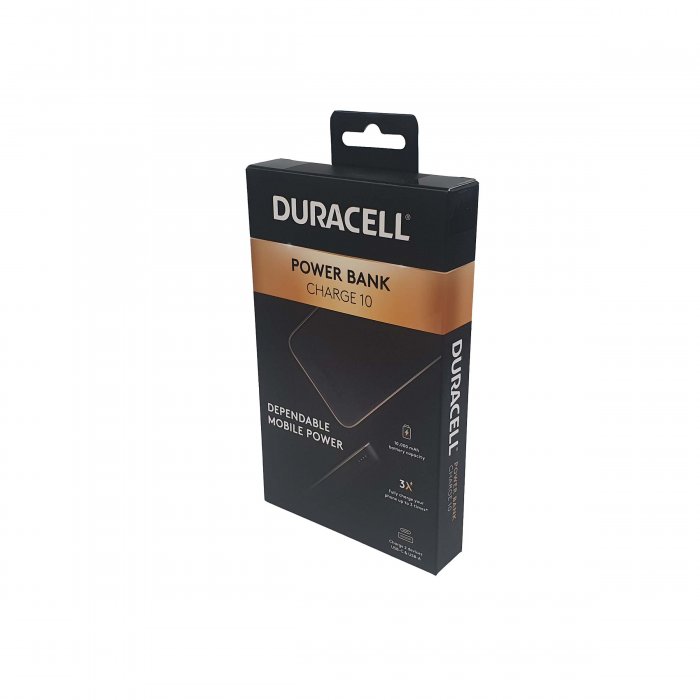 Duracell Powerbank Charge Plus 10.000 mAh