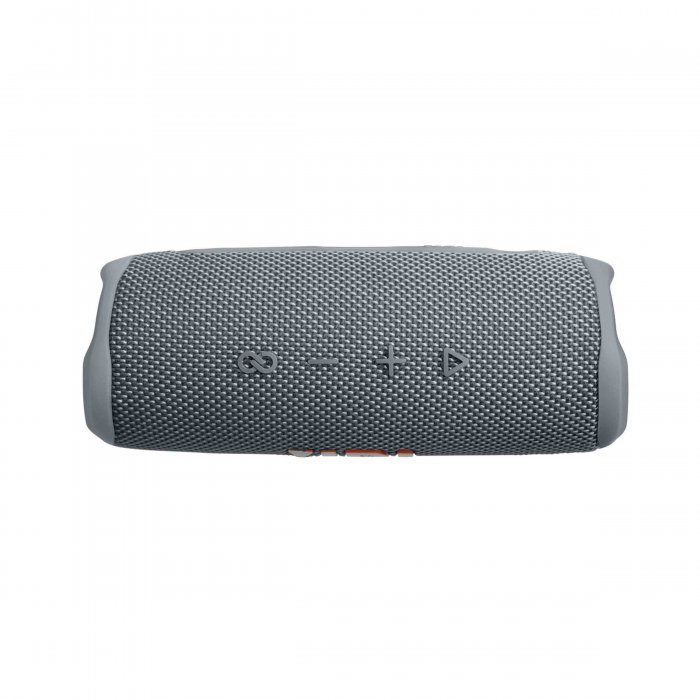 Bluetooth-Lautsprecher JBL Flip 6 bedruckt  grau