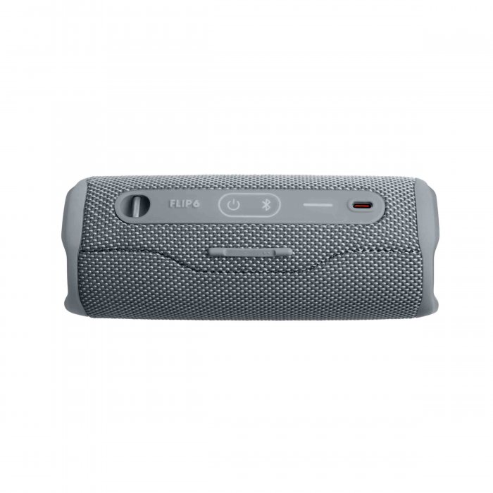 Bluetooth-Lautsprecher JBL Flip 6 bedruckt  grau