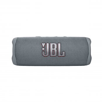 Bluetooth-Lautsprecher JBL Flip 6 bedruckt  grau