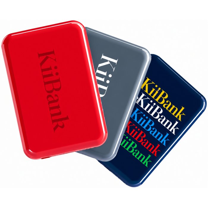 KiiBank &ndash; magnetische 5.000 mAh Wireless Powerbank mit Logo