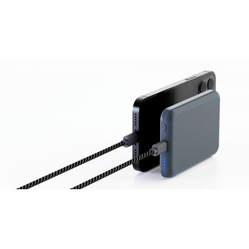 KiiBank &ndash; magnetische 5.000 mAh Wireless Powerbank mit Logo