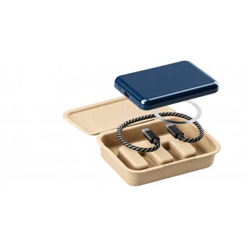 KiiBank &ndash; magnetische 5.000 mAh Wireless Powerbank mit Logo