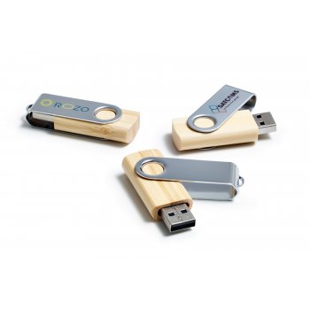 USB Stick Twister Wood