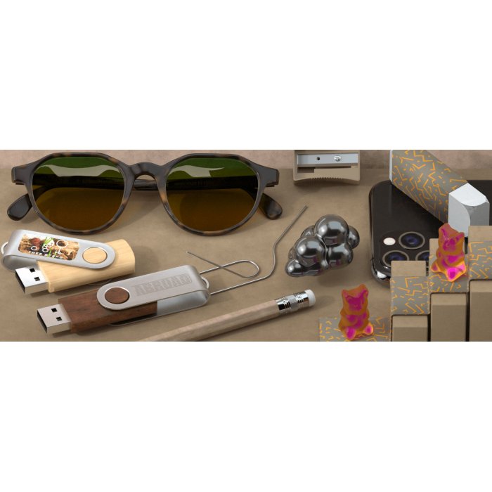 USB Stick Twister Wood 16GB