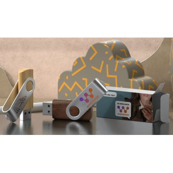 USB Stick Twister Wood 16GB