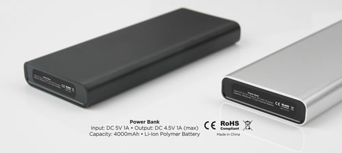 Powerbanks mit Gravur